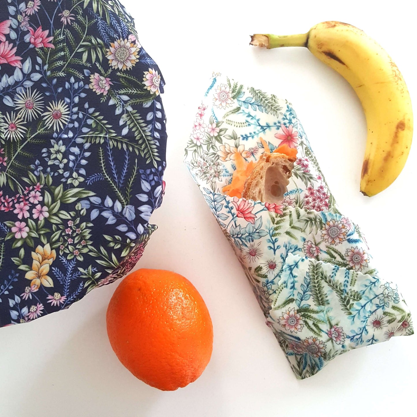 Reusable Beeswax Food Wraps 100% Hand Made in the UK by Honey Bee Good.