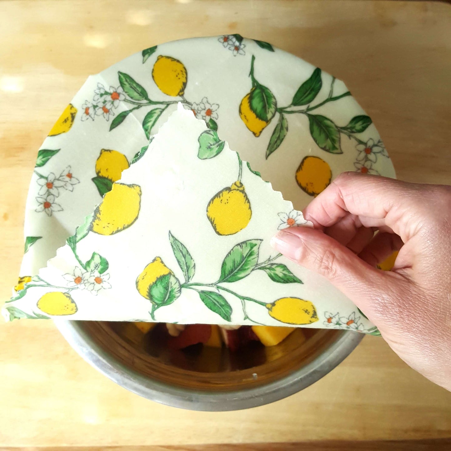 Reusable Beeswax Food Wraps 100% Hand Made in the UK by Honey Bee Good.