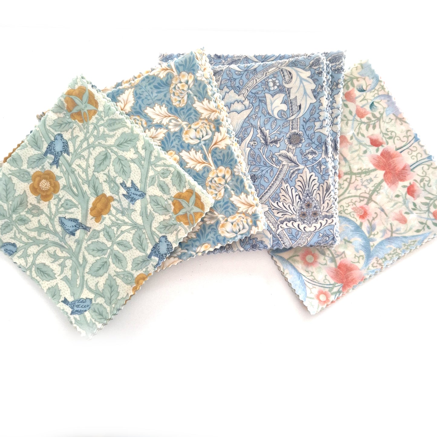 Stocking Fillers: 3x20cm wraps: William Morris Lucky Dip