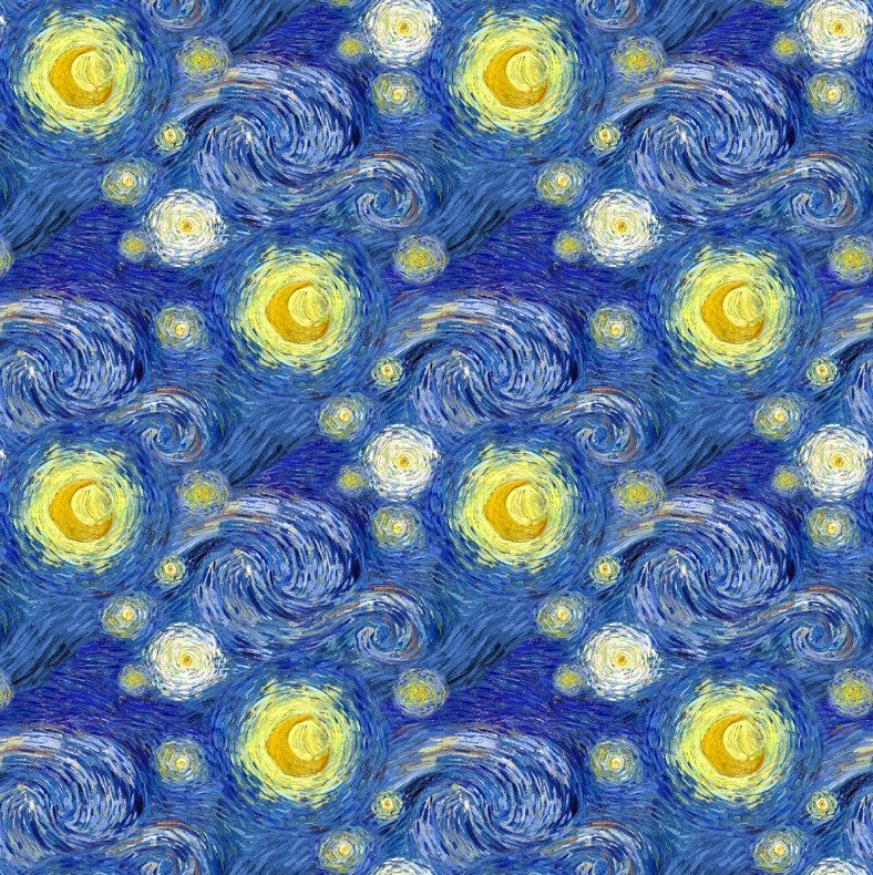 Set of 3 Beeswax Wraps | Starry Night