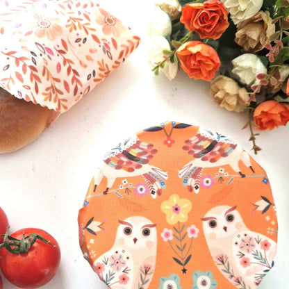 Reusable Beeswax Food Wraps 100% Hand Made in the UK by Honey Bee Good.