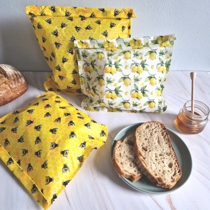 Value Bundle: The Bread Bag + 2x Sandwich Bags Set of 3