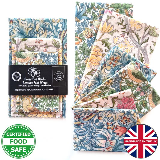 Black Label William Morris Beeswax Wraps | Cray