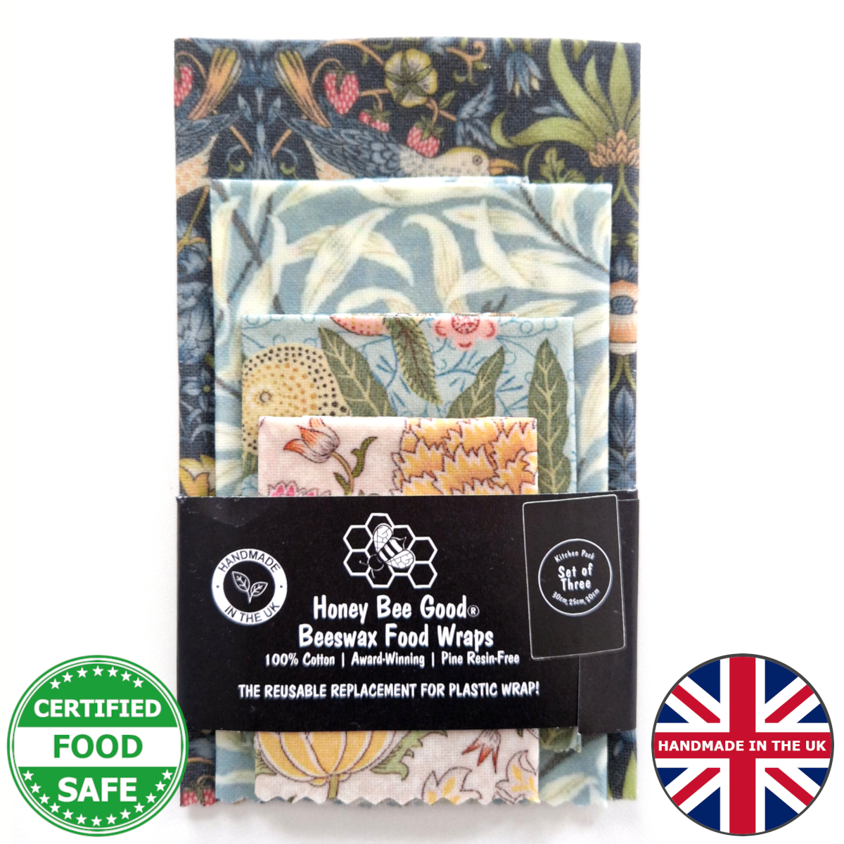 Beeswax Wrap from our Sustainability Award-winning UK Small Family Business. 3,600 5* Reviews. WHOLESALE, too.