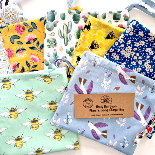 Charger Cable Bags for Phones & Laptops | Travel Cable Pouch