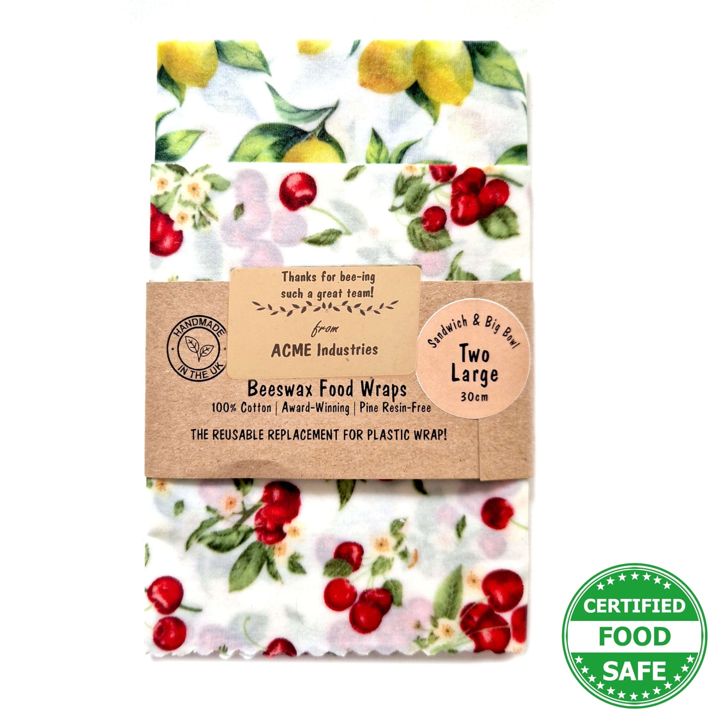 Beeswax Wrap from our Sustainability Award-winning UK Small Family Business. 3,600 5* Reviews. WHOLESALE, too.