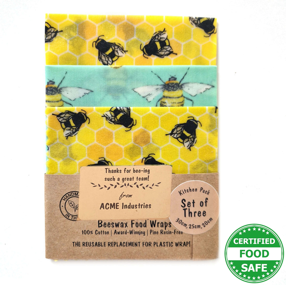 Beeswax Wrap from our Sustainability Award-winning UK Small Family Business. 3,600 5* Reviews. WHOLESALE, too.