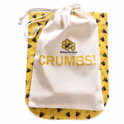 100% Cotton Crumb-Catching Bag Liner for Beeswax Bags & Wraps