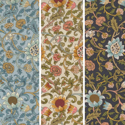 Ensemble 3 pièces en coton biologique et cire d'abeille britannique | William Morris Tom Tit