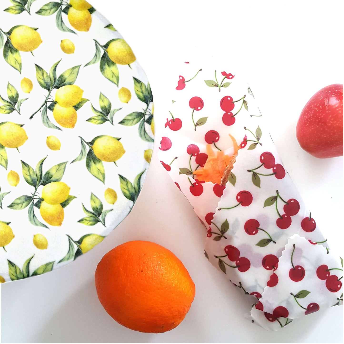 Classic Set of 2 Large Beeswax Wraps | Italian Kitchen