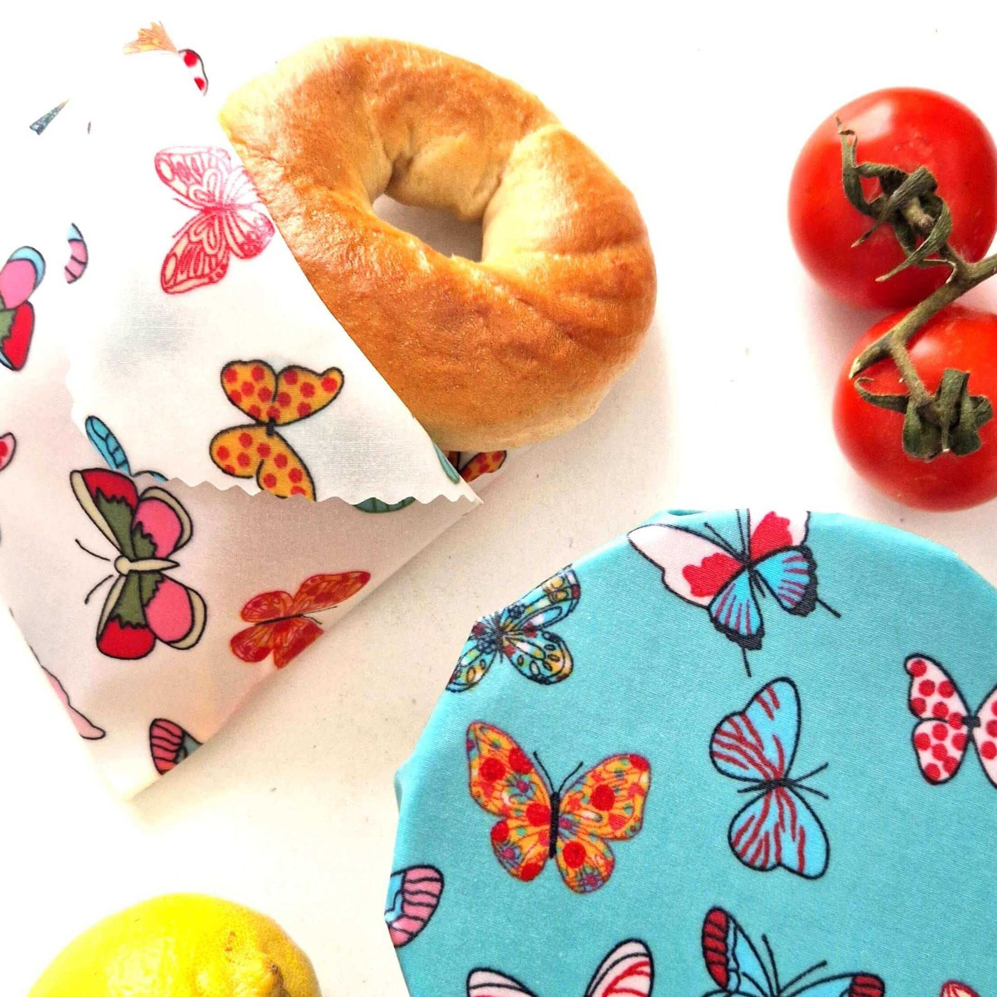 Reusable Beeswax Food Wraps 100% Hand Made in the UK by Honey Bee Good.