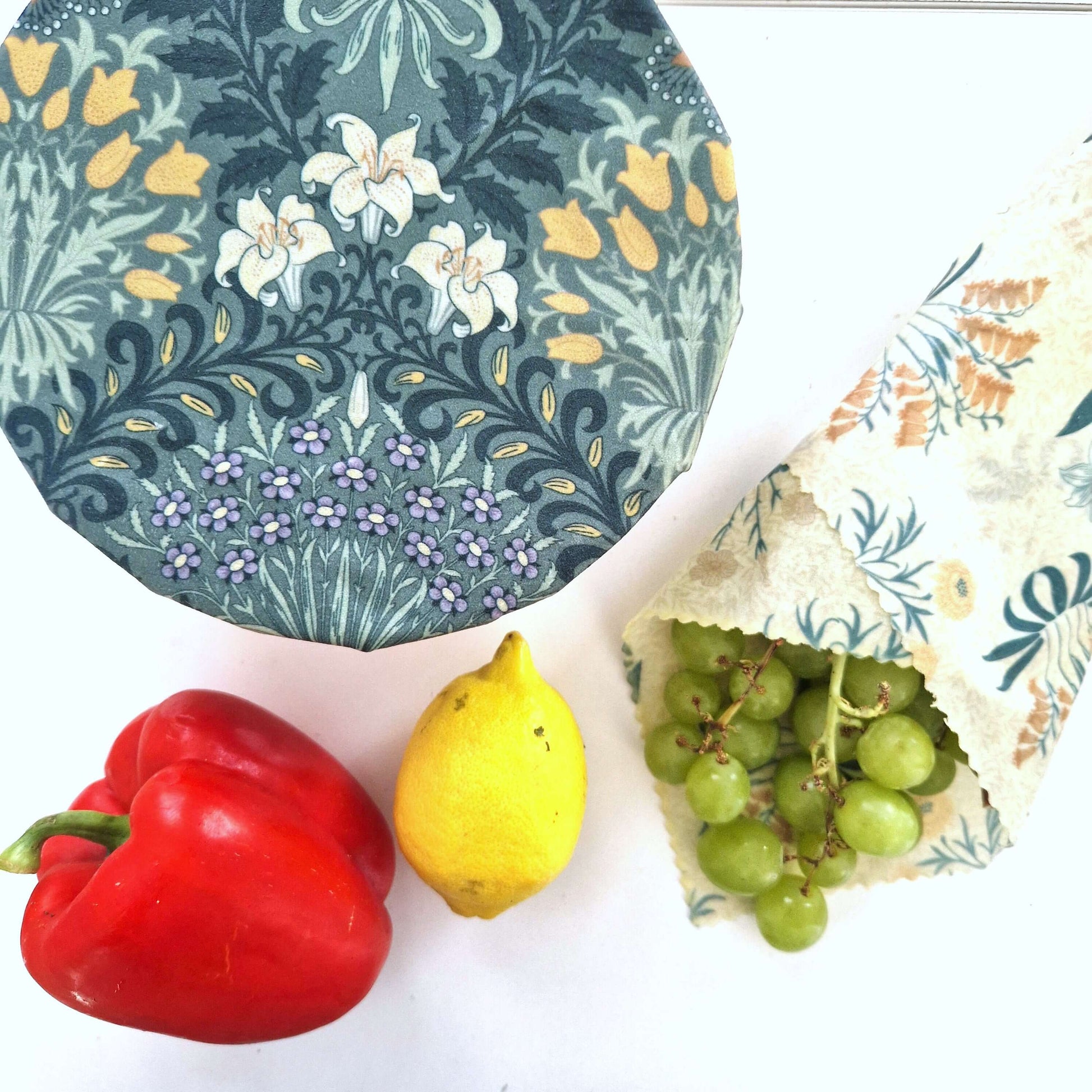 Reusable Beeswax Food Wraps 100% Hand Made in the UK by Honey Bee Good.