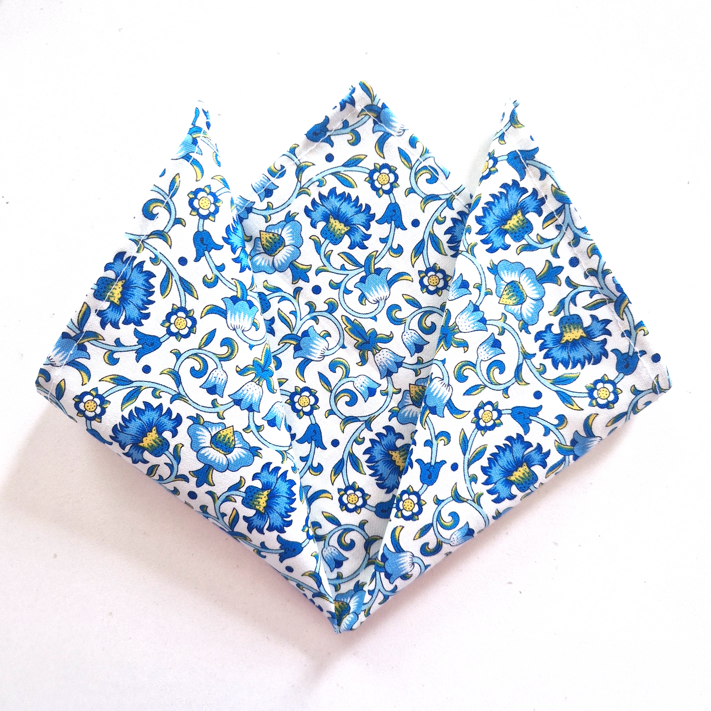 Set of 2 Liberty Handkerchiefs | Blue