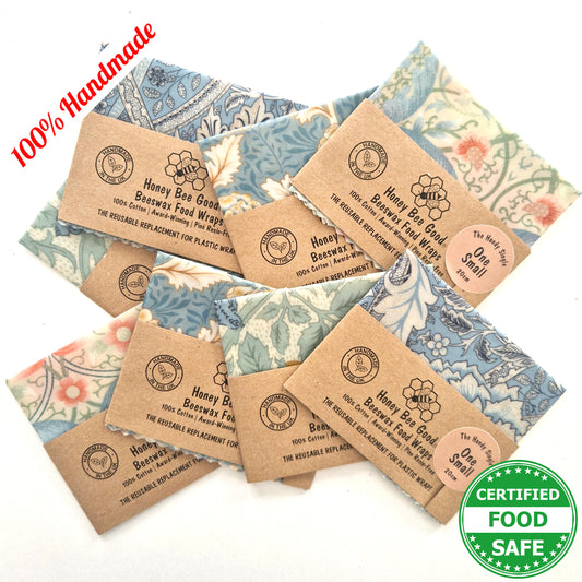 Stocking Fillers: 3x20cm wraps: William Morris Lucky Dip