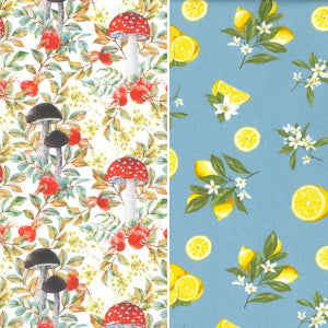 NEW Set of 3 Beeswax Wraps | Mushrooms