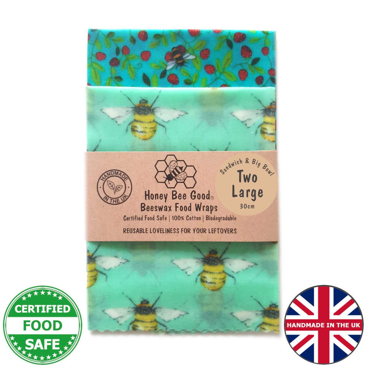 Beeswax Wrap from our Sustainability Award-winning UK Small Family Business. 3,600 5* Reviews. WHOLESALE, too.