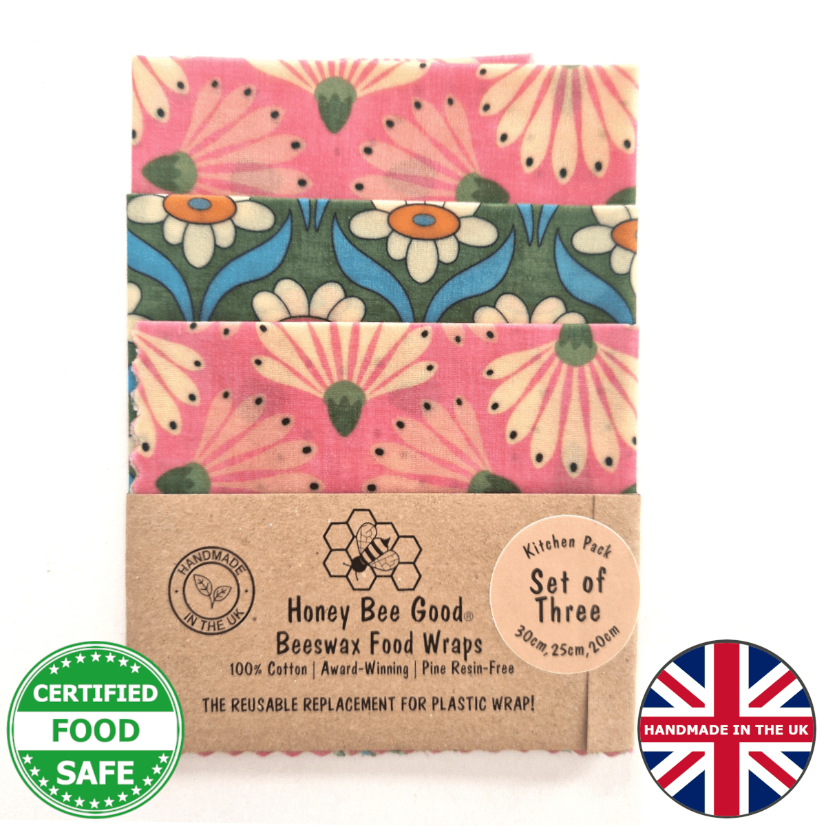 Beeswax Wrap from our Sustainability Award-winning UK Small Family Business. 3,600 5* Reviews. WHOLESALE, too.