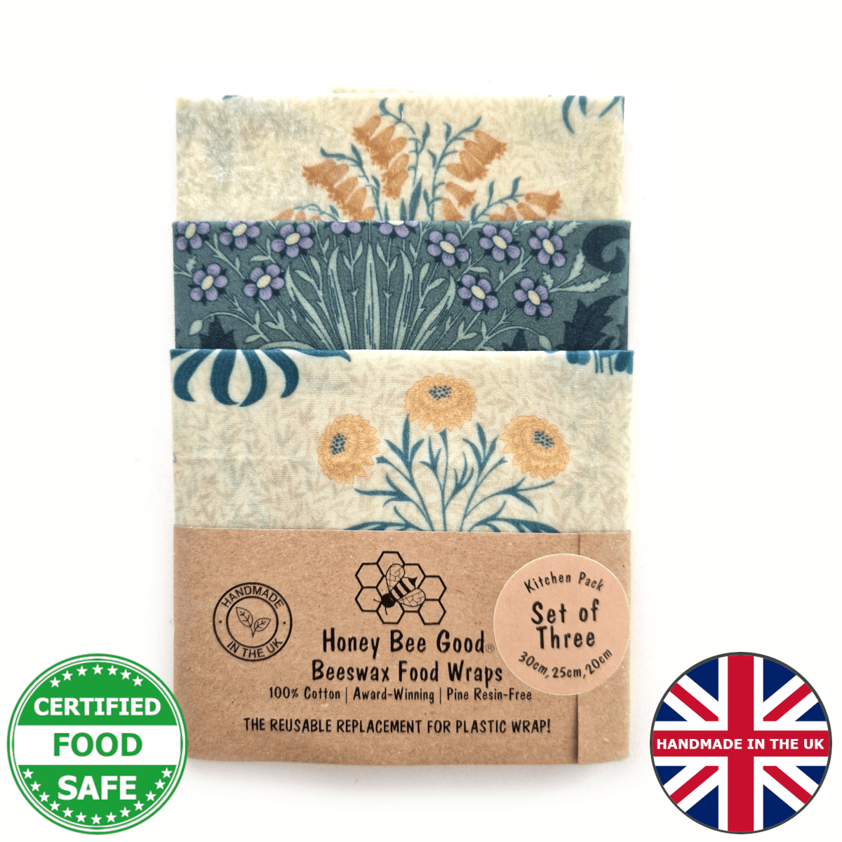 Beeswax Wrap from our Sustainability Award-winning UK Small Family Business. 3,600 5* Reviews. WHOLESALE, too.