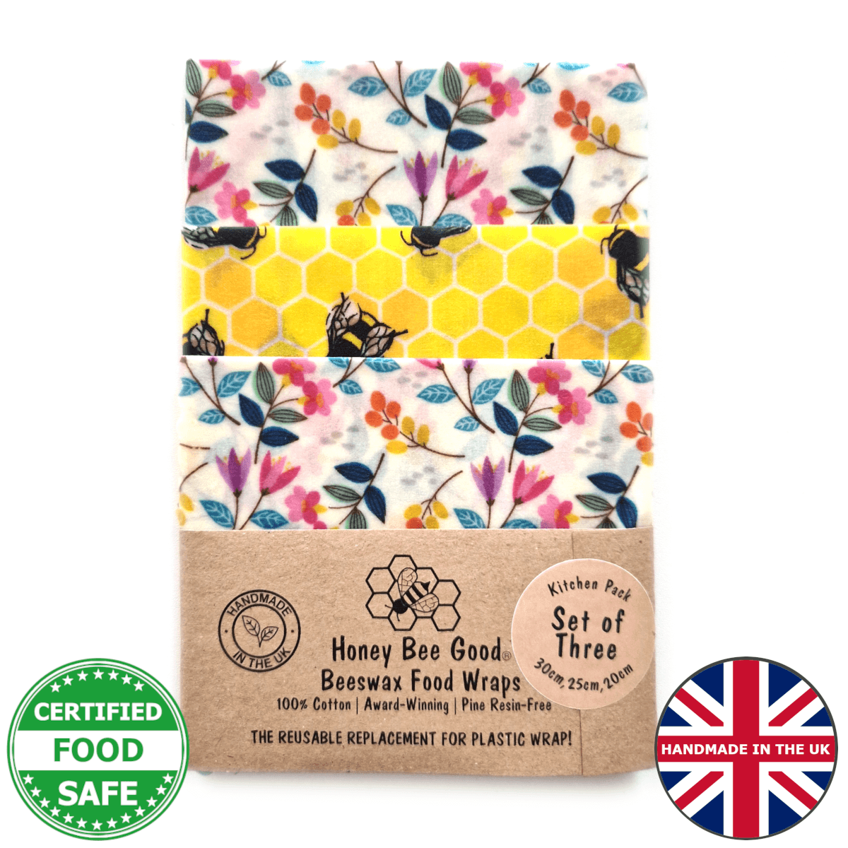 Beeswax Wrap from our Sustainability Award-winning UK Small Family Business. 3,600 5* Reviews. WHOLESALE, too.