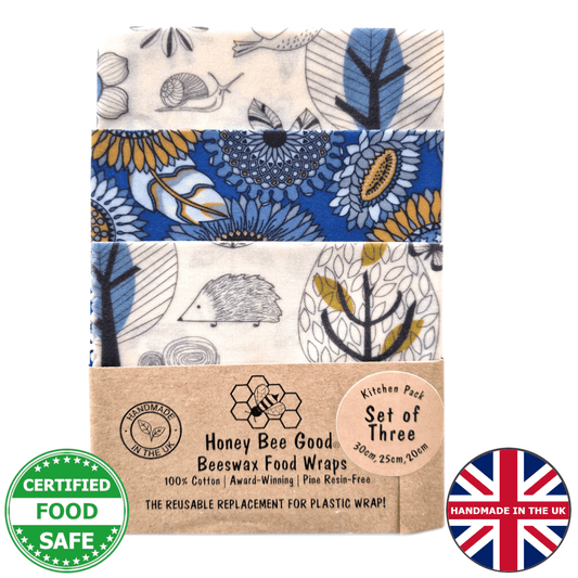 Comfort Set of 3 Beeswax Wraps | Scandi