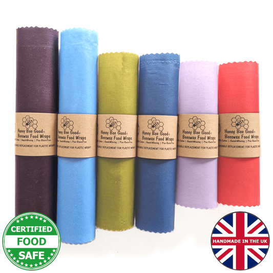 XXL SIX L, M, S Earth Tones Beeswax Wraps