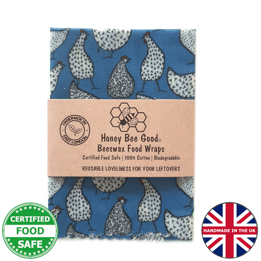 Single Large Beeswax Wraps | Blue Hens