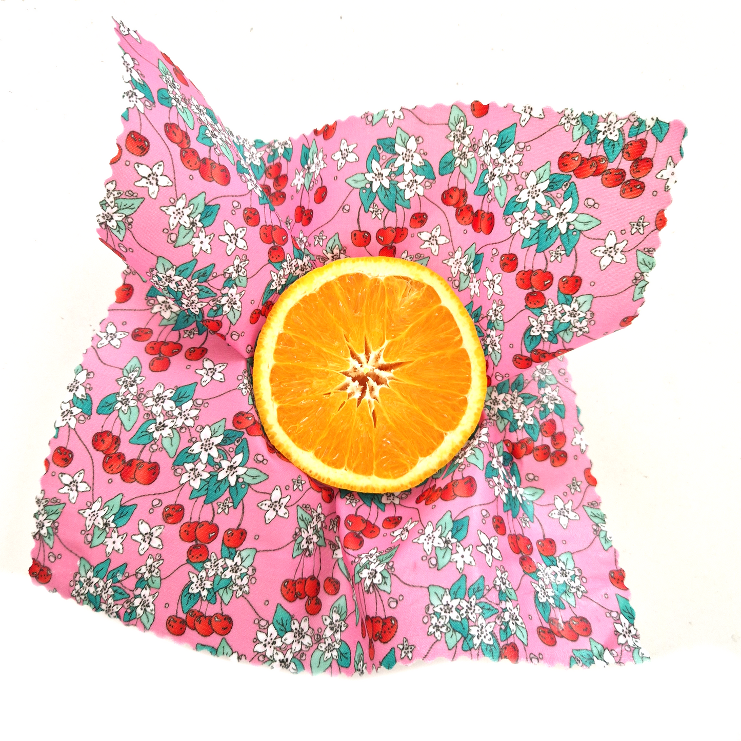 Earth Kind British Collection Set of 3 Beeswax Wraps | Sunny Fruit