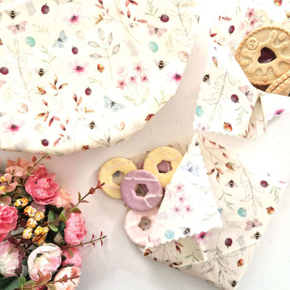 Reusable Beeswax Food Wraps 100% Hand Made in the UK by Honey Bee Good.