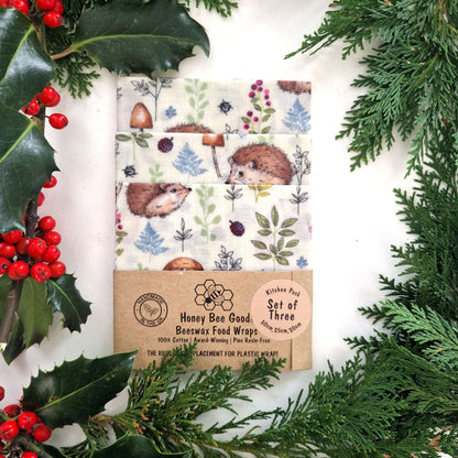 Reusable Beeswax Food Wraps 100% Hand Made in the UK by Honey Bee Good.