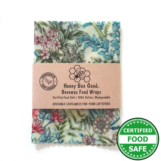 Reusable Beeswax Food Wraps 100% Hand Made in the UK by Honey Bee Good.