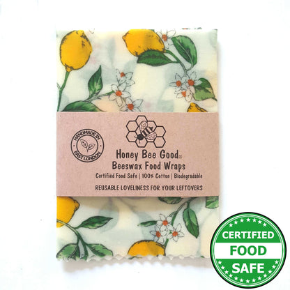 Reusable Beeswax Food Wraps 100% Hand Made in the UK by Honey Bee Good.